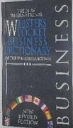 The New International Webster'S Pocket Business Dictionary Of The English Language